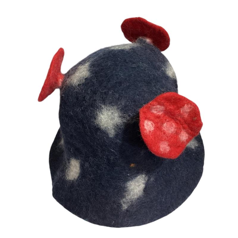 Adult Mushroom Felt Hat Handmade in Nepal-Hand Picked Imports