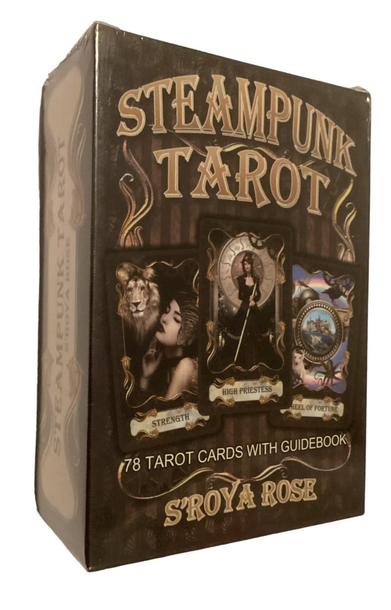 Steampunk Tarot Cards 78 Card Deck and Guide Book.-Hand Picked Imports