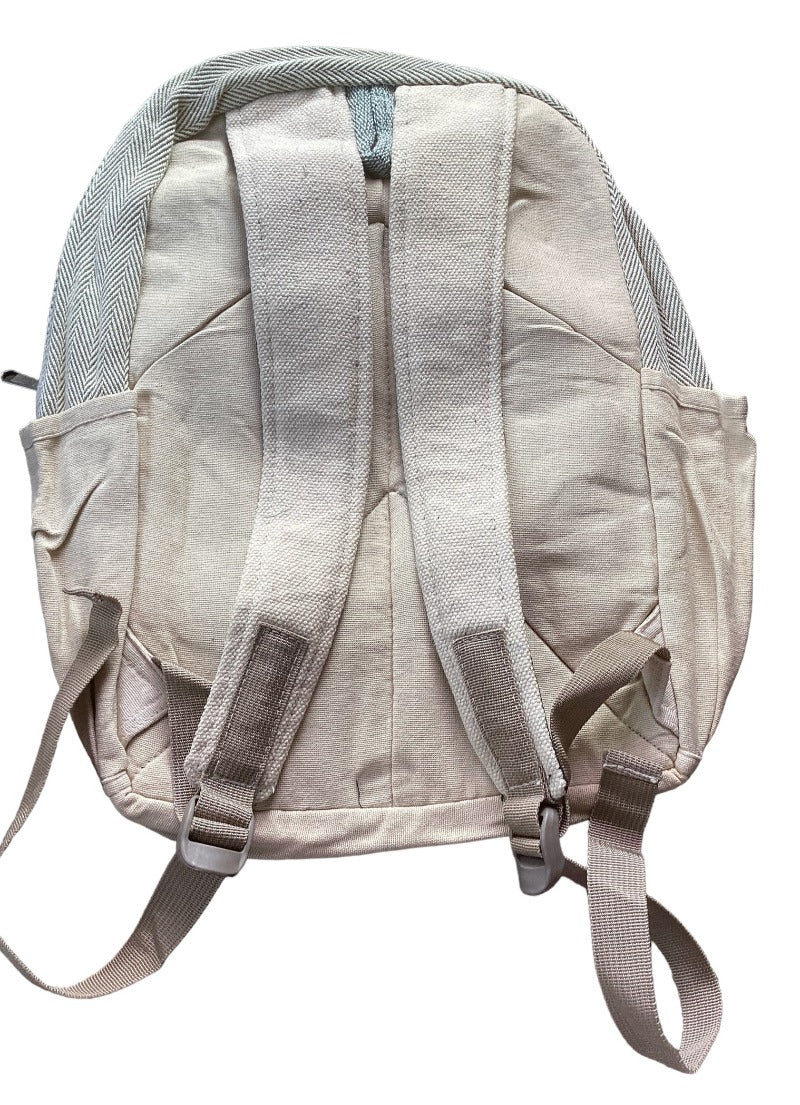 Unisex Hemp/Cotton Backpack Made in Nepal-Hand Picked Imports