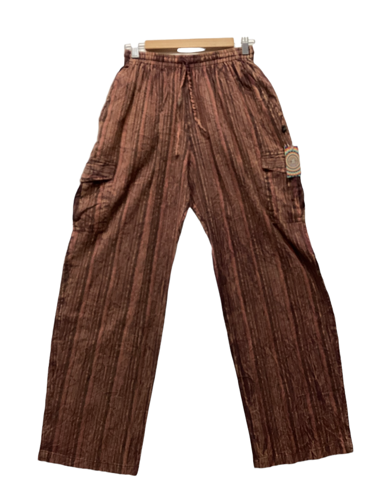 Men's/ Unisex Cotton Cargo Pants - Made in India-Hand Picked Imports