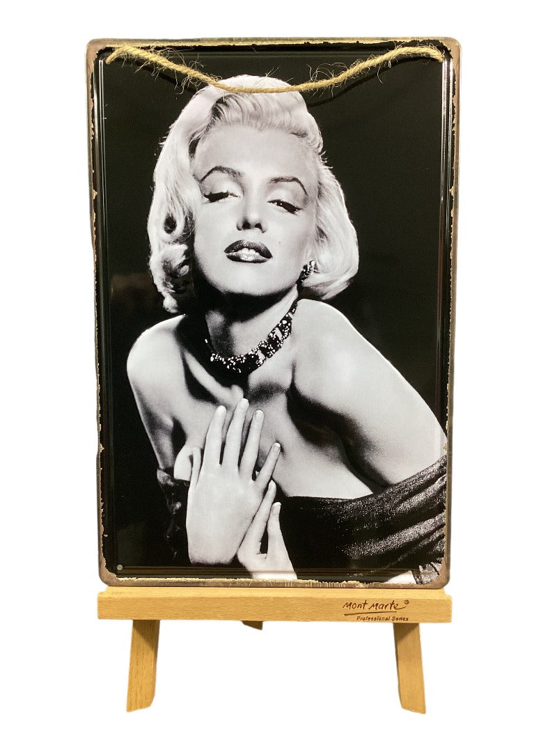 Marilyn Monroe Tin Sign 30 X 20 cm-Hand Picked Imports