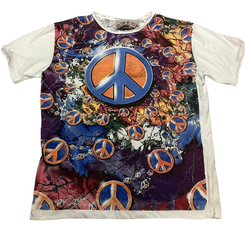 Men's Peace Cotton T-Shirt Size XXL-Hand Picked Imports