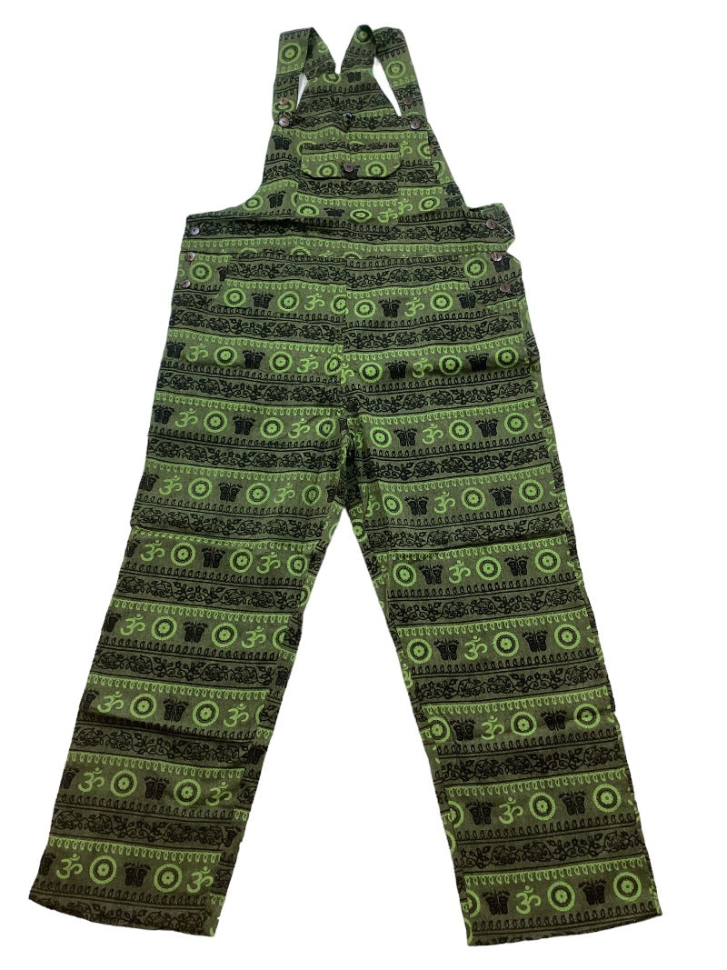 OM Straight Leg Overalls from Nepal-Hand Picked Imports