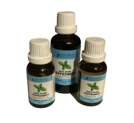 100% Certified Organic Peppermint Oil 25ml or 50ml-Hand Picked Imports