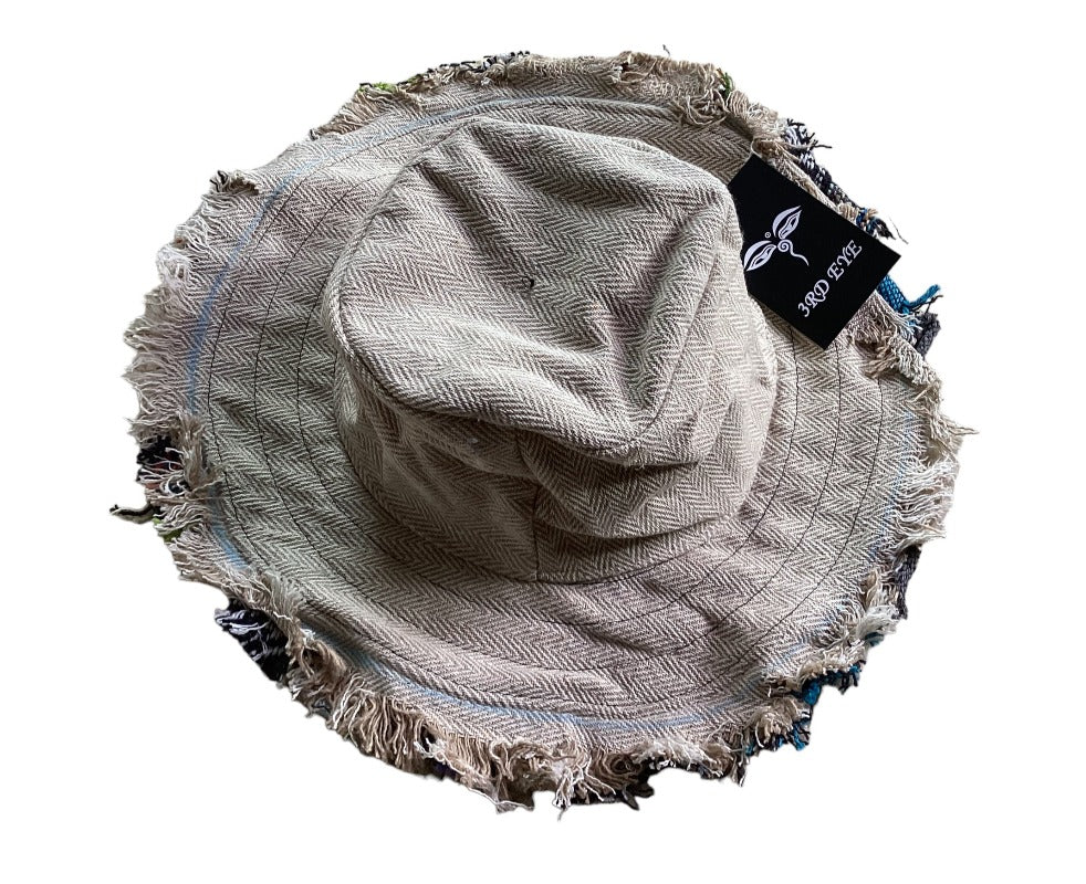 Cotton Unisex Hippie Hat Handmade in Nepal-Hand Picked Imports