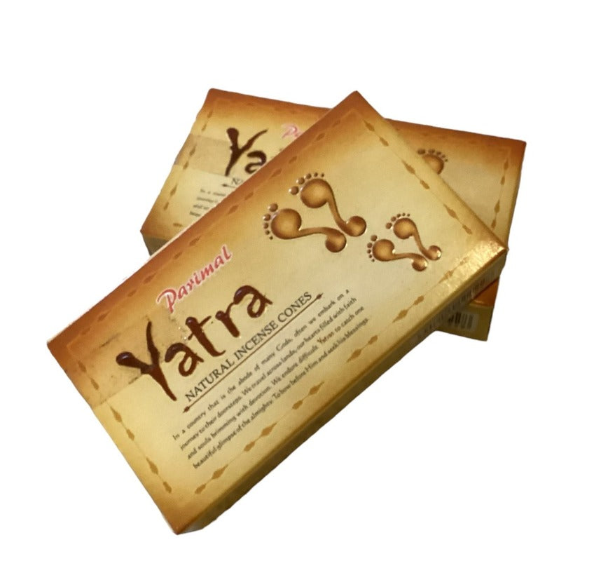 Yatra Natural Incense Cones-Hand Picked Imports