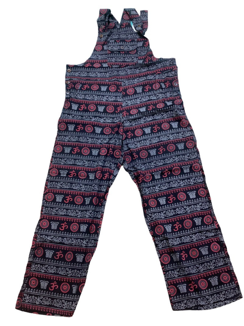 OM Straight Leg Overalls from Nepal-Hand Picked Imports