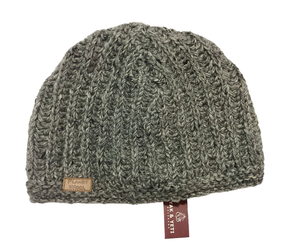 Adult Men's/ Unisex Woollen Beanies Hand Crafted in Nepal-Hand Picked Imports