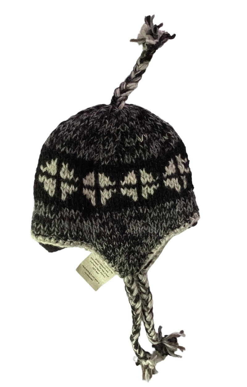 Unisex Nepalese Hand Knitted Woollen Beanie-Hand Picked Imports