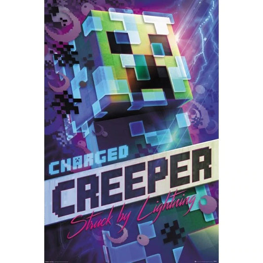 Charged Creeper Poster 61 X 91.5 cm-Hand Picked Imports