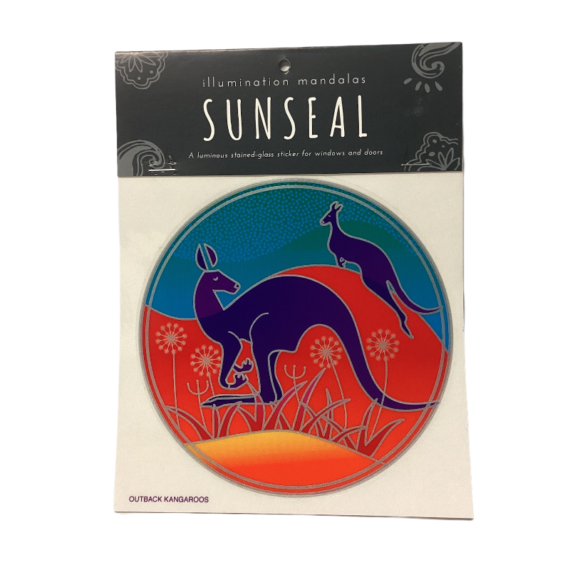 Australiana Sunseal Window Car Window Art Sticker Decal Stickers-Hand Picked Imports