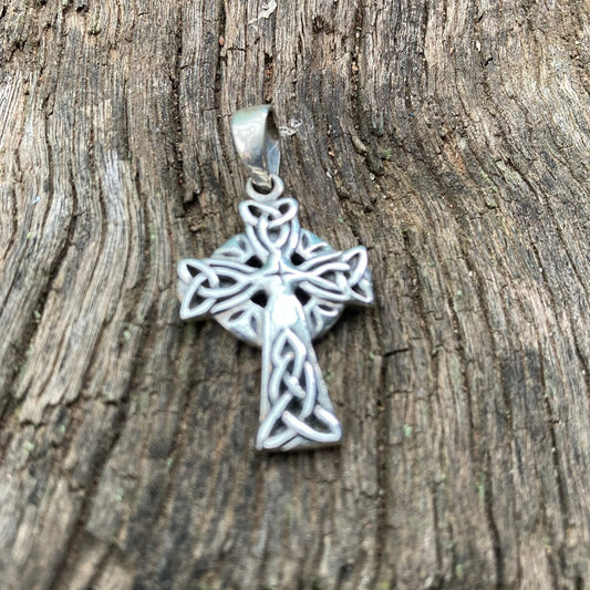 925 Sterling Silver Cross Pendant-Hand Picked Imports