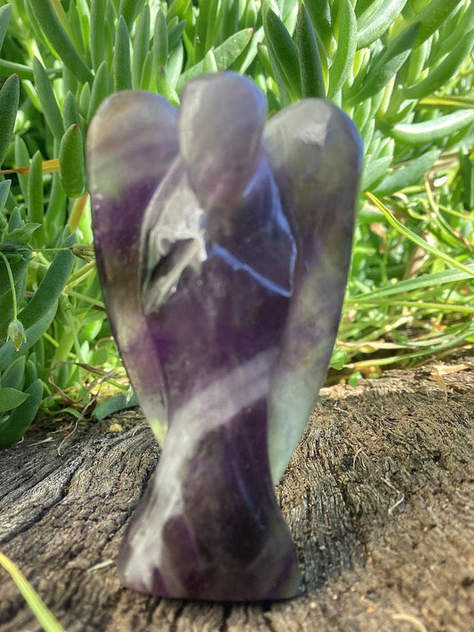 Amethyst Crystal Angel Size 5cm High-Hand Picked Imports