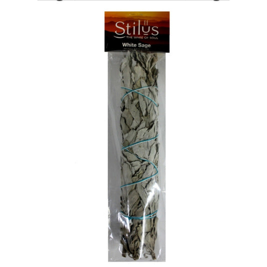 Smudge Stick California White Sage - Extra Large / Jumbo 9" (22 cm)-Hand Picked Imports