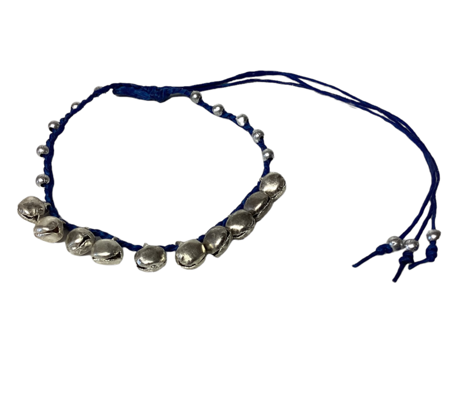 Adjustable Wax Anklet With Bells-Hand Picked Imports