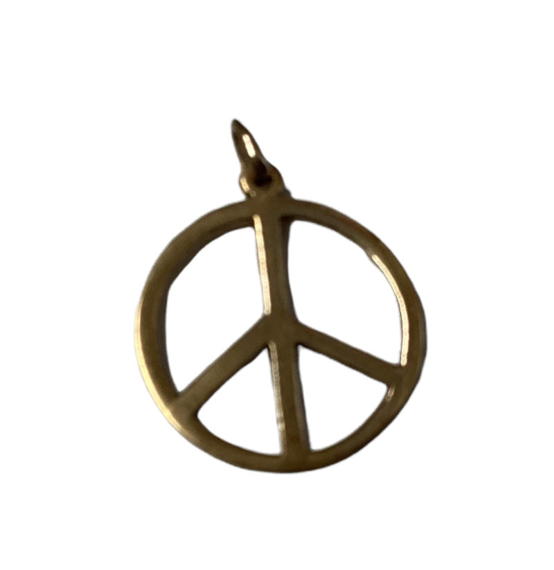 Gypsy Gold Peace Pendant-Hand Picked Imports