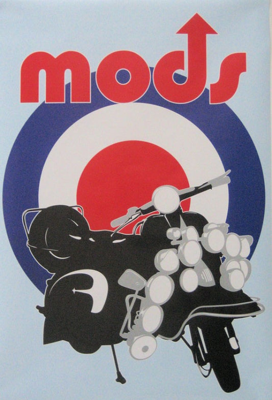 Mods Poster 61 X 91 cm-Hand Picked Imports