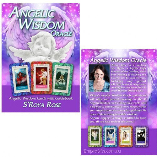 Angelic Wisdom Oracle Cards by S'Roya Rose-Hand Picked Imports