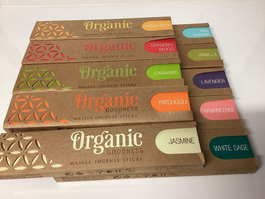 Song of India Organic Incense Sticks 15 g-Hand Picked Imports