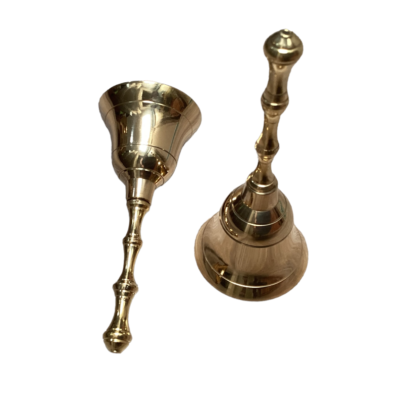 Hand Held Brass Bell-Hand Picked Imports