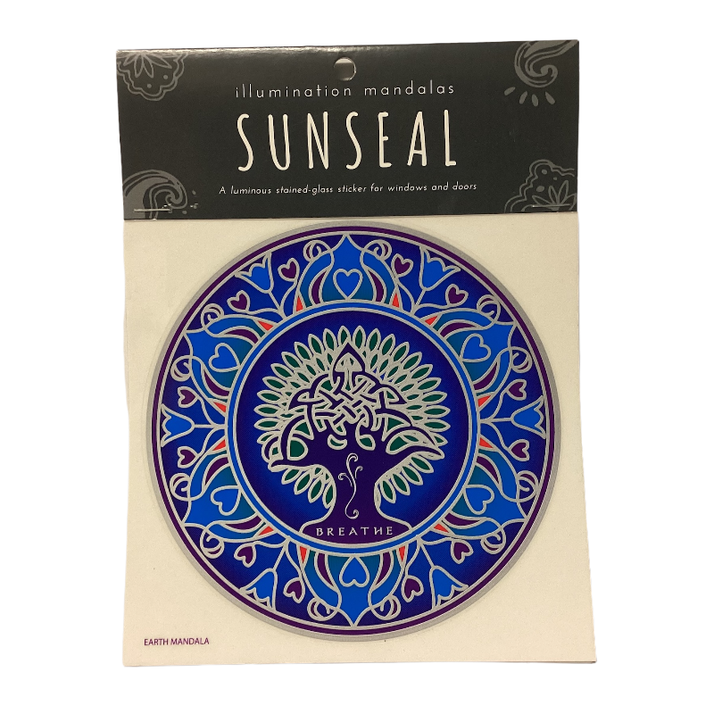 Mindfulness Sunseal Window Car Window Art Sticker Decal Stickers-Hand Picked Imports