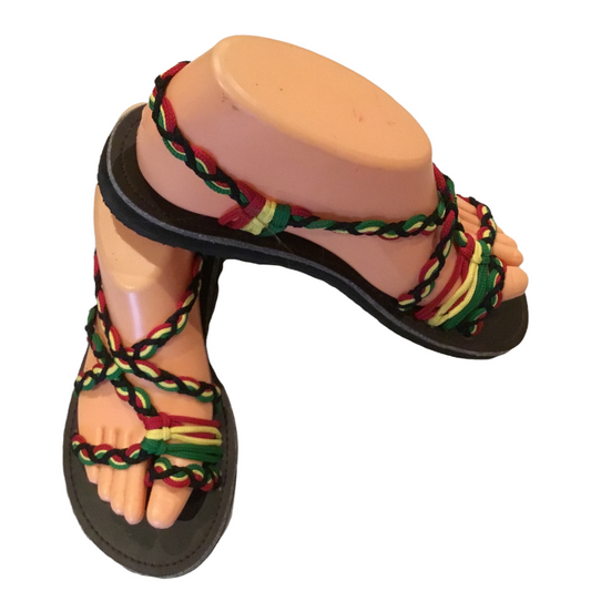 Unisex Rasta Hippie Festival Sandals Made in Thailand-Hand Picked Imports