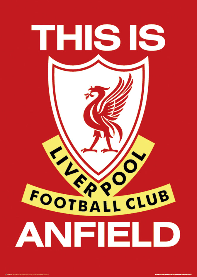 Liverpool Crest Poster 61 X 91.5 cm-Hand Picked Imports